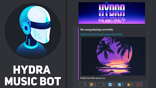 Настройка hydra bot discord скачать песню бесплатно героине